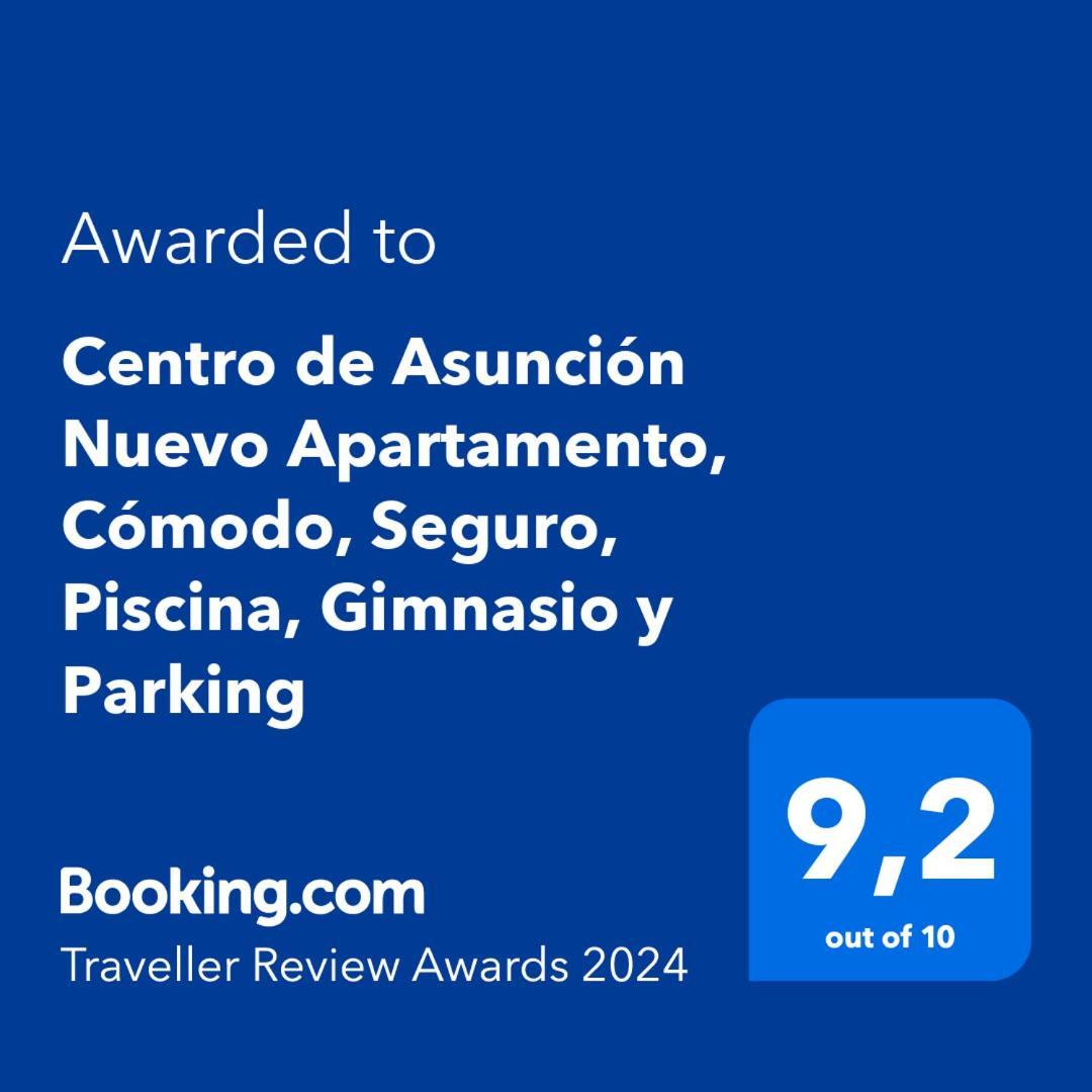 Centro De Asuncion Nuevo Apartamento, Comodo, Seguro, Piscina, Gimnasio Y Parking מראה חיצוני תמונה
