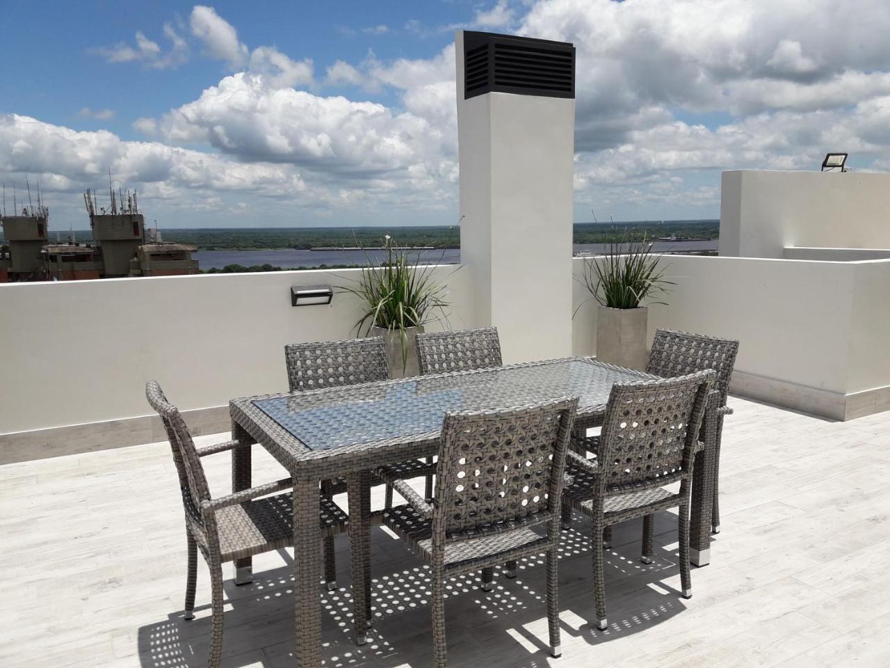 Centro De Asuncion Nuevo Apartamento, Comodo, Seguro, Piscina, Gimnasio Y Parking מראה חיצוני תמונה